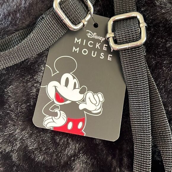Disney Faux Fur Mickey Mouse Backpack main image 4